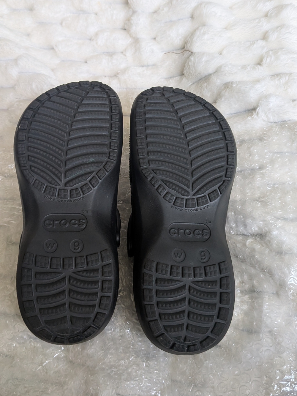 CROCS Classic Wedge Clog in Black - Picture 4 of 4